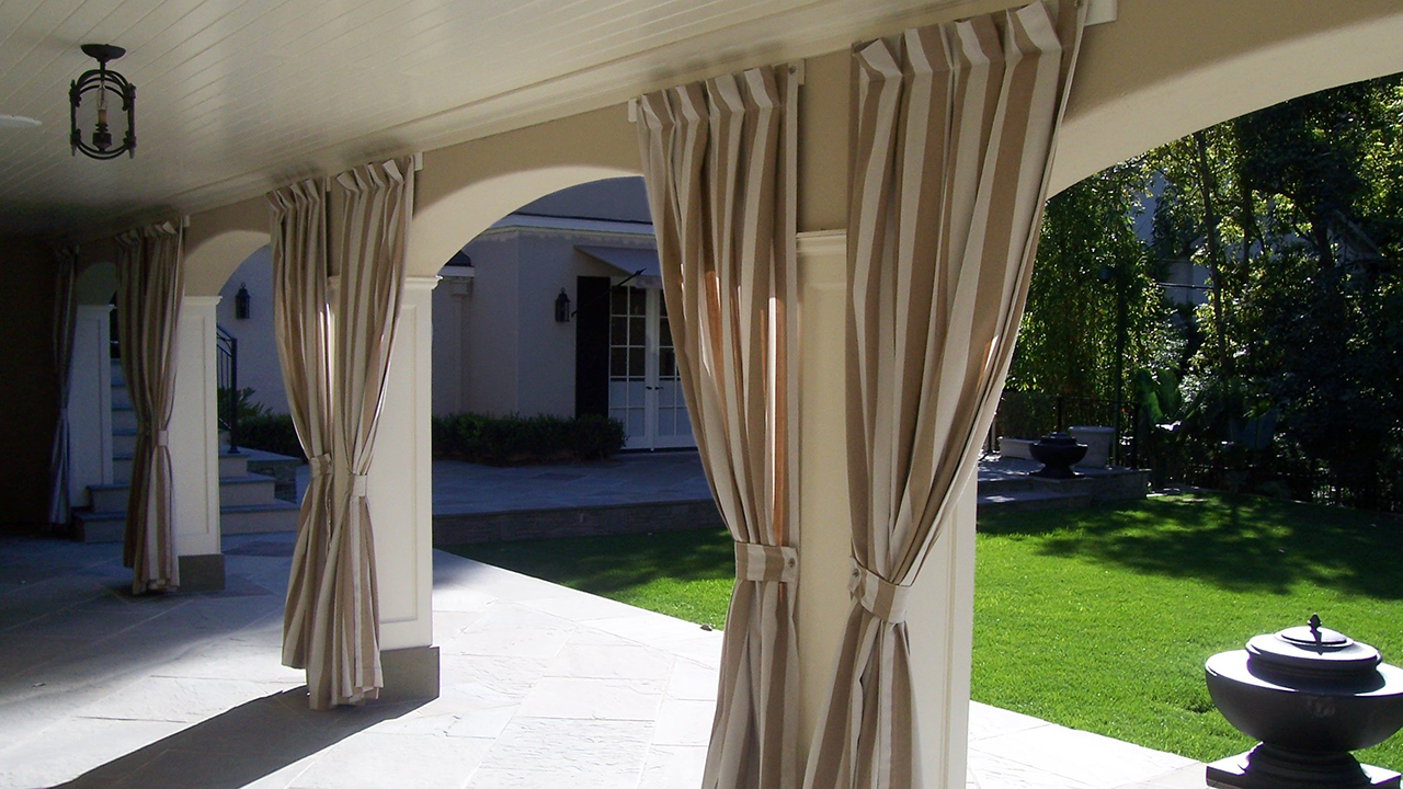 Sliding Curtains Awning Styles
